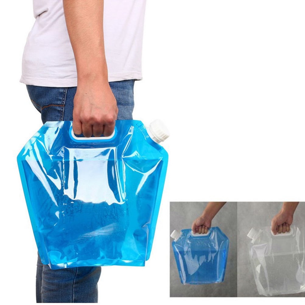 SWETRACE Folding Water Storage Bag Blue Hiking Storage Container 1Pack 40.80X31.00X0.20CM Blue - Image 6