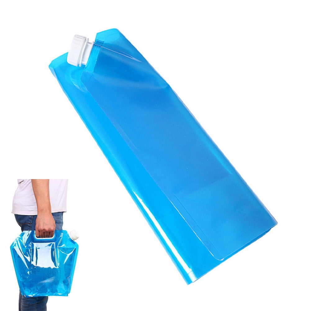 SWETRACE Folding Water Storage Bag Blue Hiking Storage Container 1Pack 40.80X31.00X0.20CM Blue - Image 7