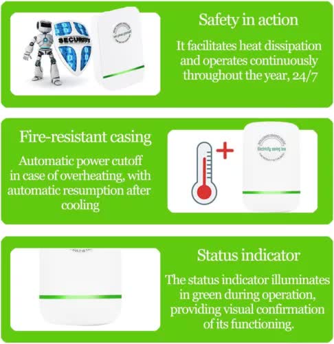 2 x Energy Saving Device New Elon Musk 90V-250V Stop-Watt Energy Saver Household - Image 6