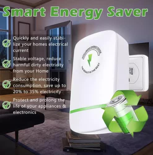 2 x Energy Saving Device New Elon Musk 90V-250V Stop-Watt Energy Saver Household - Image 3