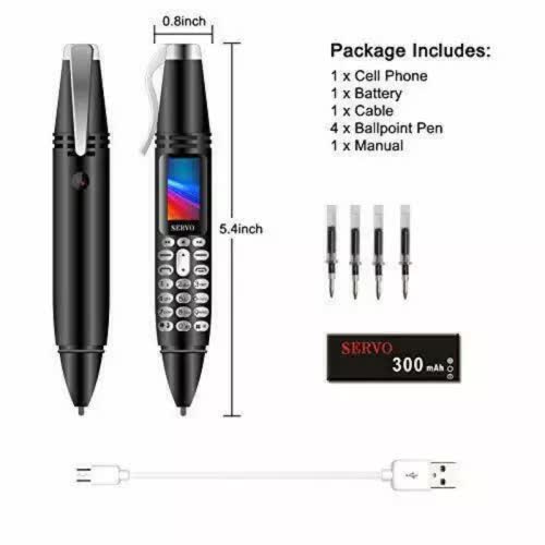 New Mini Cell Phone Pen Bluetooth Dialer 0.96