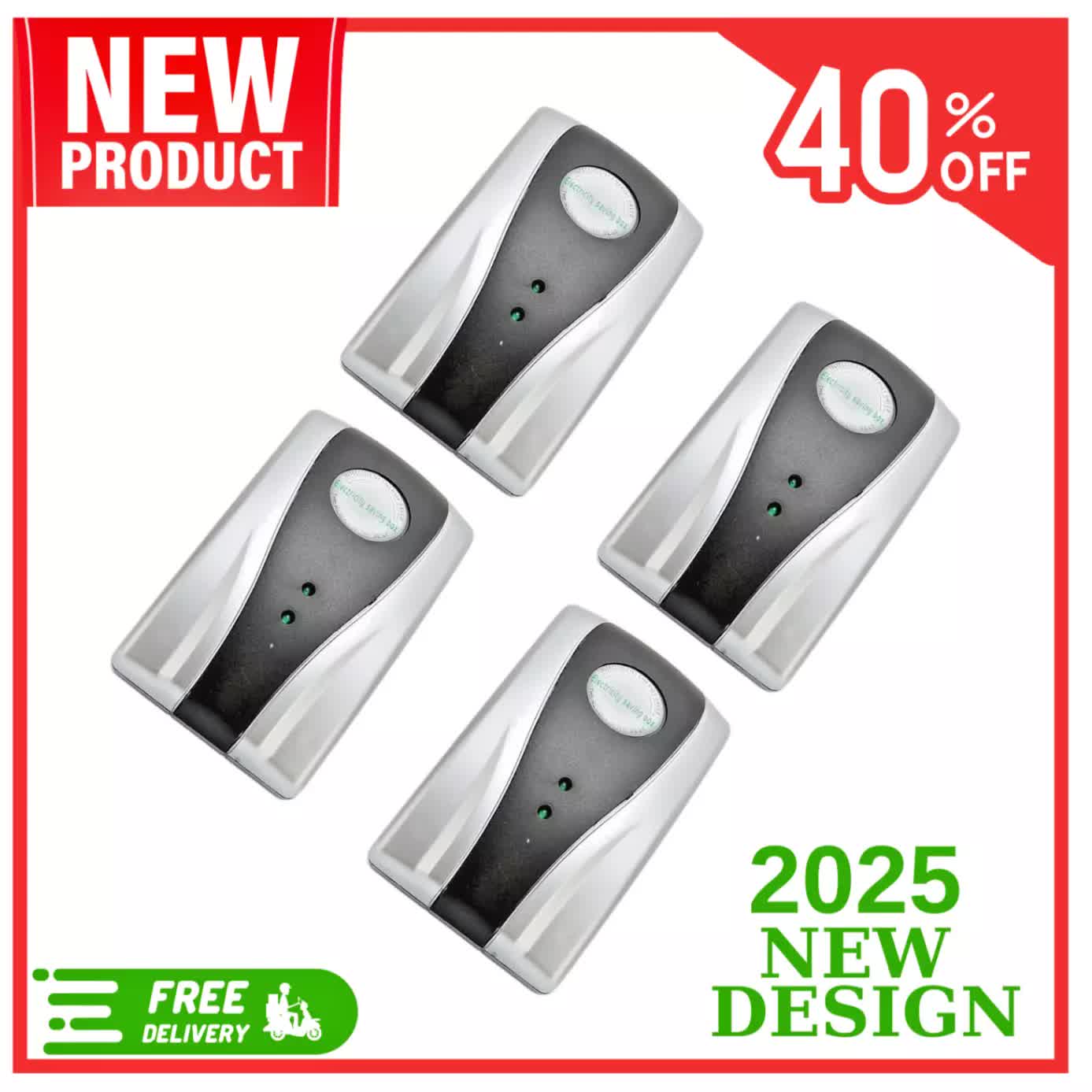 4 Pack Power Saver Elon Musk, 30KW 90V-250V Stop-Watt Energy Saving Device New - Image 1