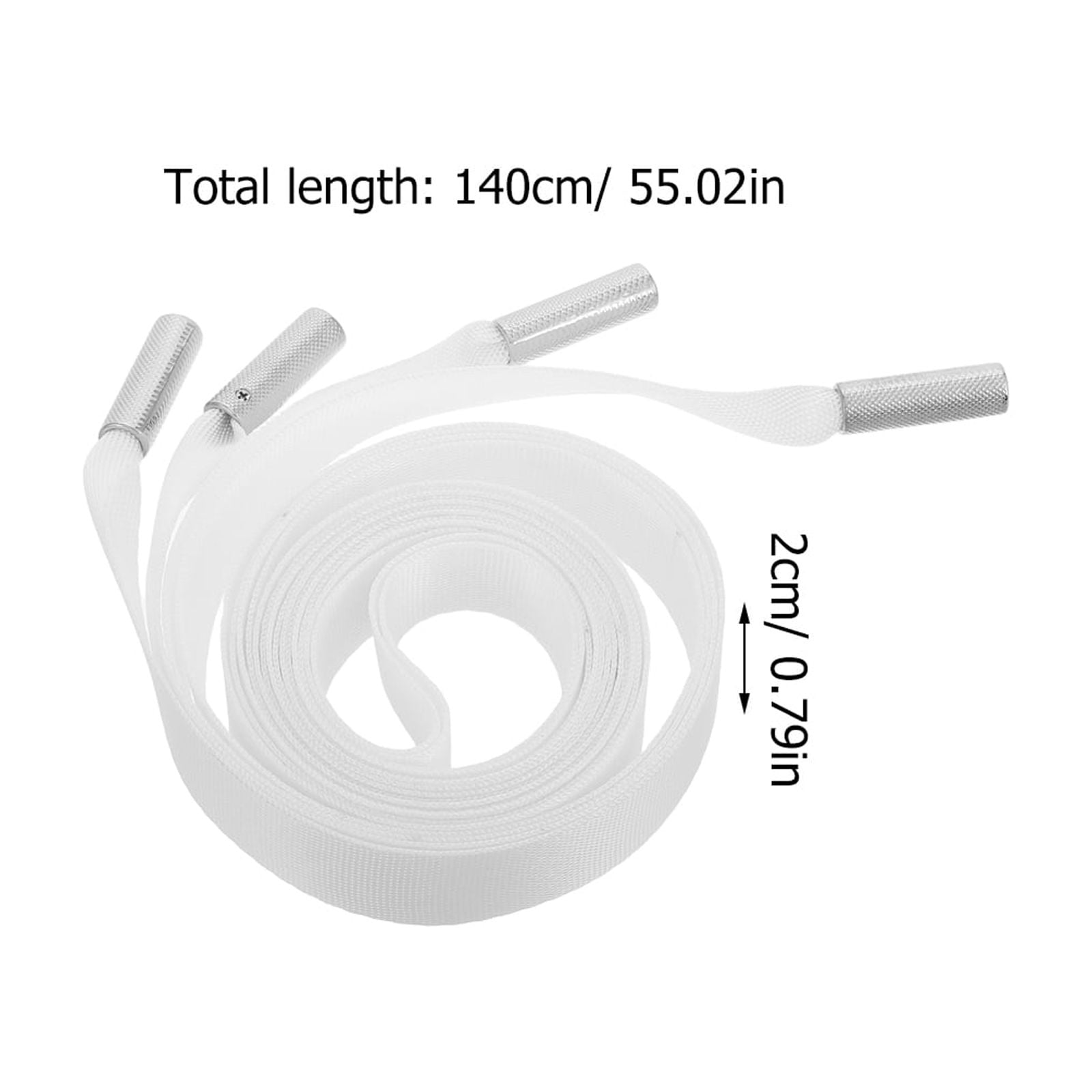 Worgeous 2pcs Versatile Drawstrings For Trousers Waist Belt For Sports And Daily Wear Durable Replacement Pants Cords For Men And Women - Image 2