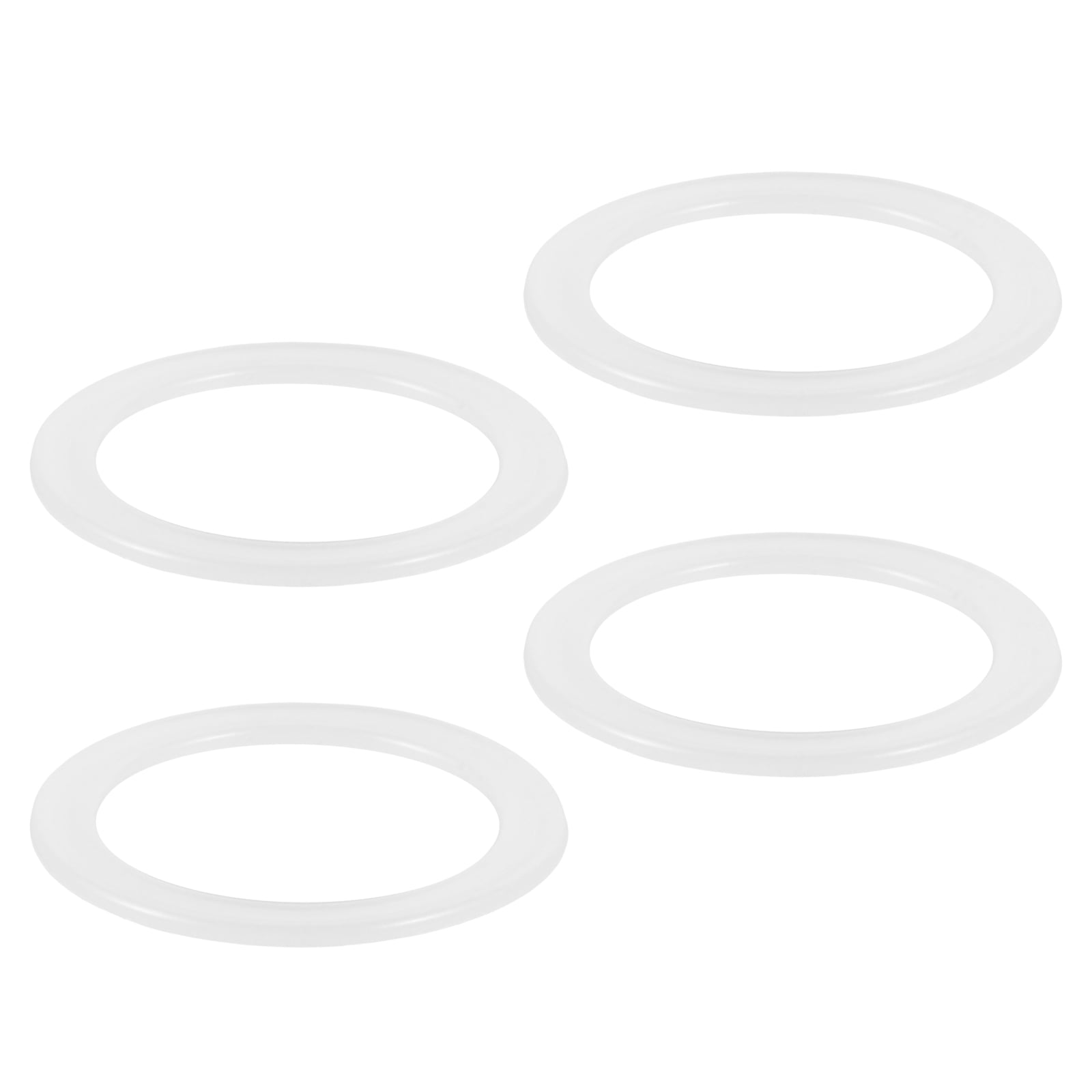 SWETRACE Seal Ring Silicone 4Pcs 2.4X1.8X0.1In - Image 5