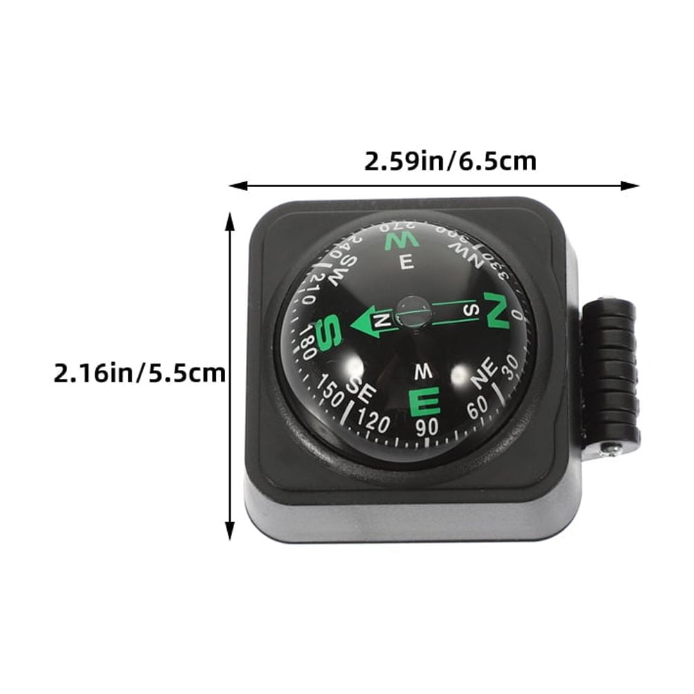 SWETRACE Motorcycle Compass Round Multi ABS 3Pcs Simple Design Adjustable Direction - Image 8