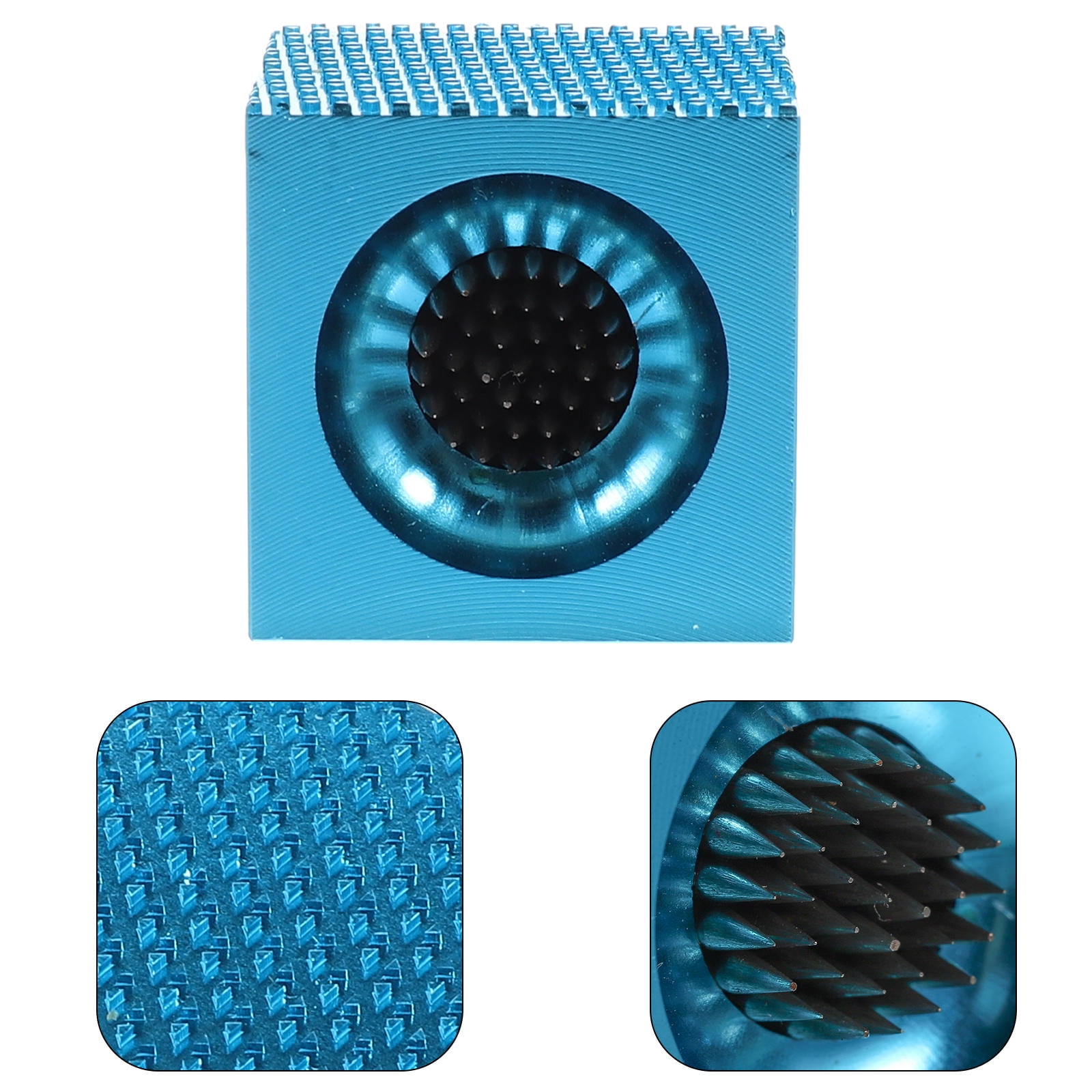 Worgeous Blue Aluminum Alloy Pool Cue Tip Repair and Shaper Tool 1 Trimmer for Billiard Stick Accessories - Image 1