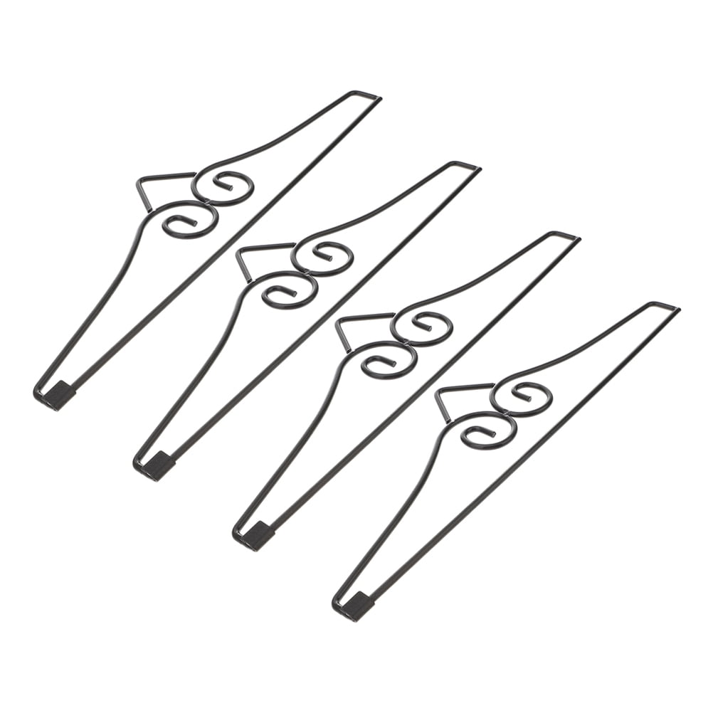 Worgeous 4 Pcs Garden Flag Garden Flag Holder Metal Banner Hanger For Indoor And Outdoor Garden Lawn Courtyard Decoration - Image 1