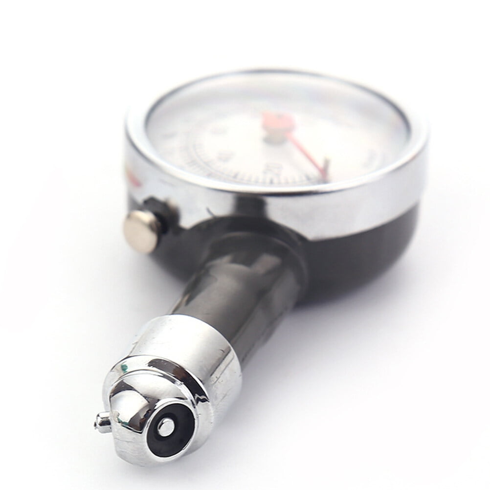 Ortofally Mechanical Gauge Tire Pressure Gauge Meter Tire Pressure Pointer 0.5 - 7.5 LBS for Car Automobile Truck Motorcycle Black - Image 2