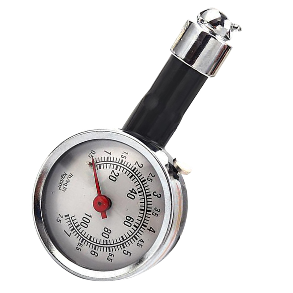 Ortofally Mechanical Gauge Tire Pressure Gauge Meter Tire Pressure Pointer 0.5 - 7.5 LBS for Car Automobile Truck Motorcycle Black - Image 5