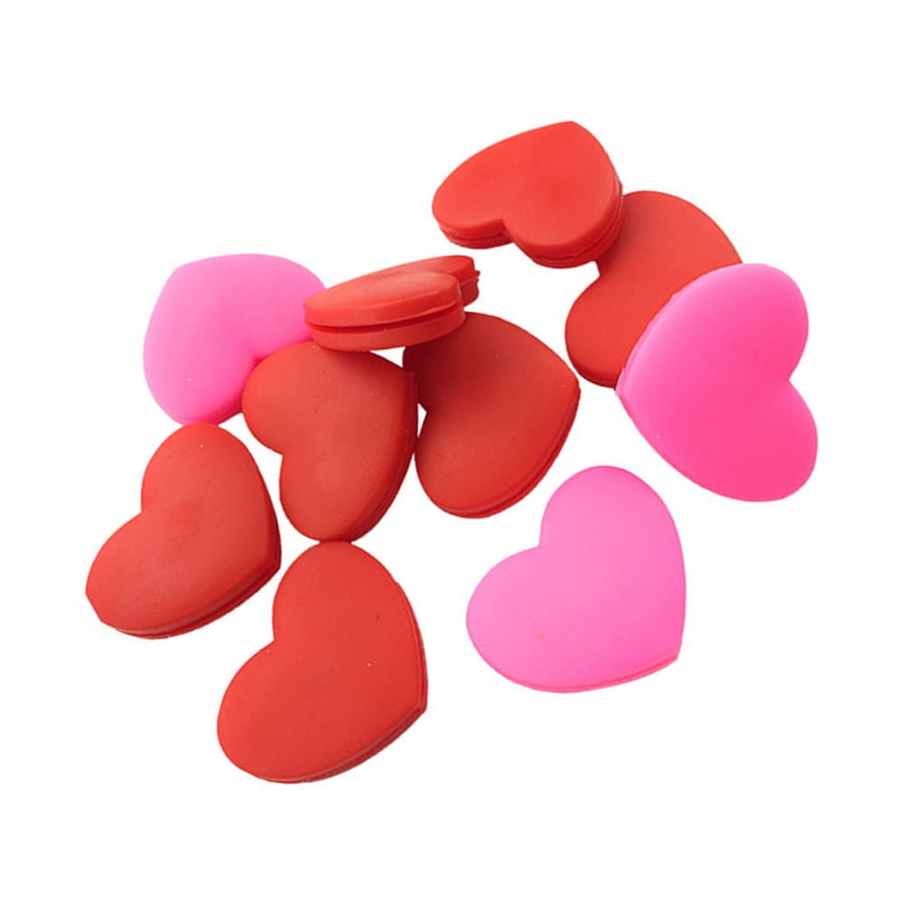 Worgeous Tennis Racket Vibration Dampeners Heart Shape Shock Absorbers for Tennis Use Assorted of - Image 1