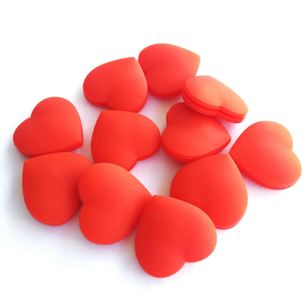 Worgeous Tennis Racket Vibration Dampeners Heart Shape Shock Absorbers for Tennis Use Assorted of - Image 3