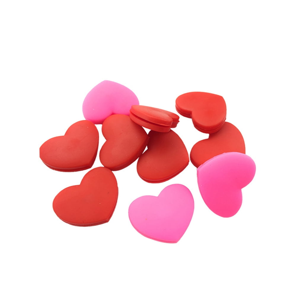 Worgeous Tennis Racket Vibration Dampeners Heart Shape Shock Absorbers for Tennis Use Assorted of - Image 4