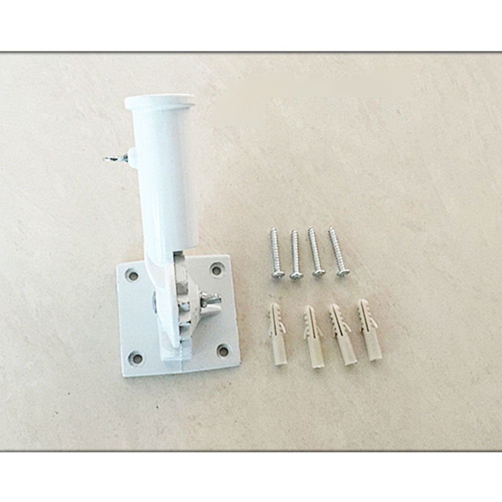 Worgeous Flag Pole Accessories Universal Holder Wall Mount Poles Bridegroom White - Image 2