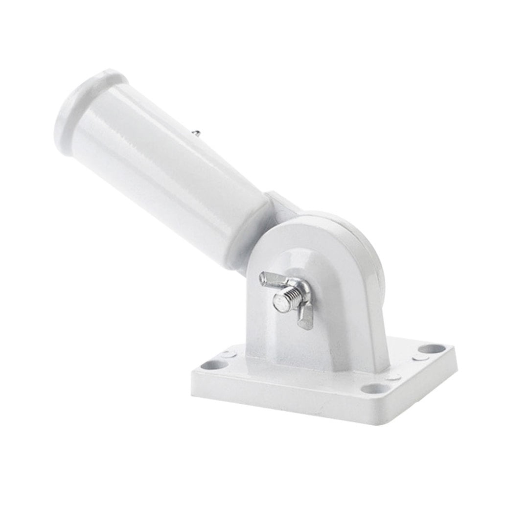 Worgeous Flag Pole Accessories Universal Holder Wall Mount Poles Bridegroom White - Image 4