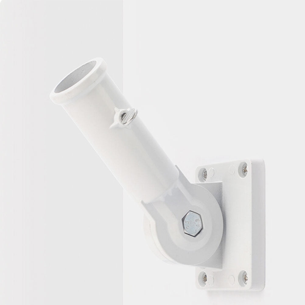 Worgeous Flag Pole Accessories Universal Holder Wall Mount Poles Bridegroom White - Image 6
