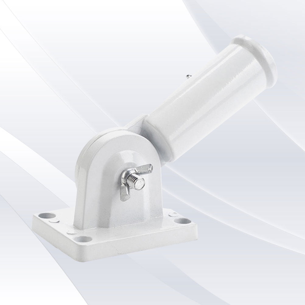 Worgeous Flag Pole Accessories Universal Holder Wall Mount Poles Bridegroom White - Image 8