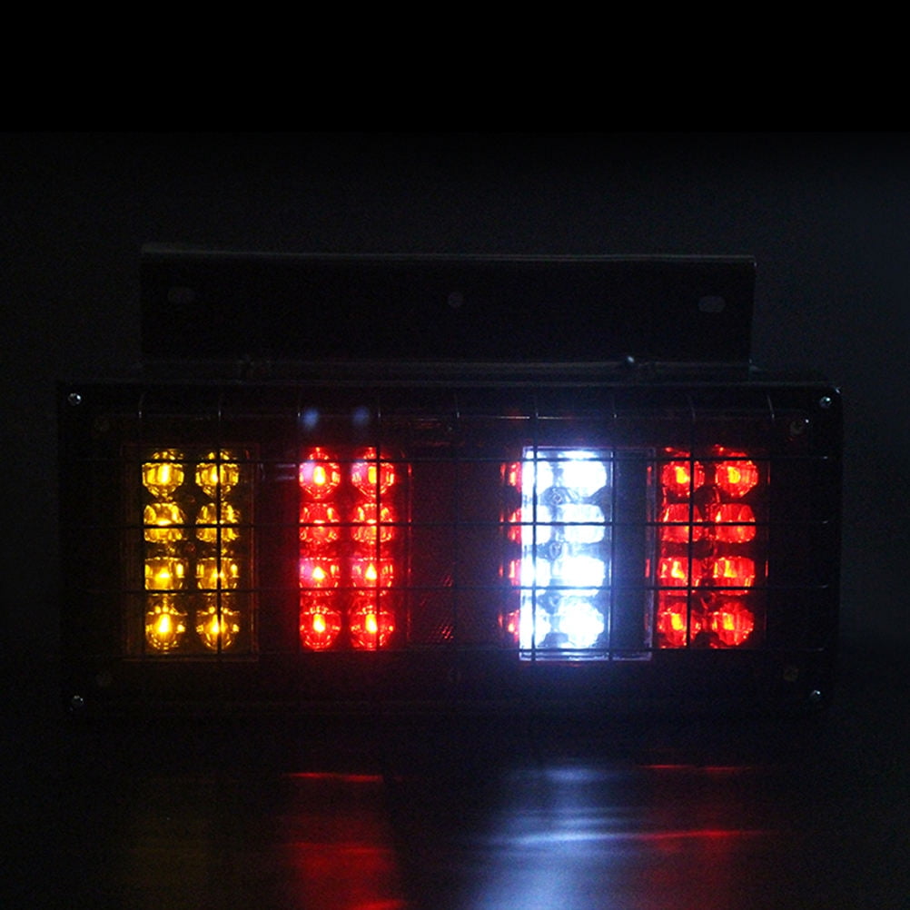 SWETRACE Tail Lights ABS LED For Truck Night Driving 2Pcs 13.4x8.2x0.2In - Image 3