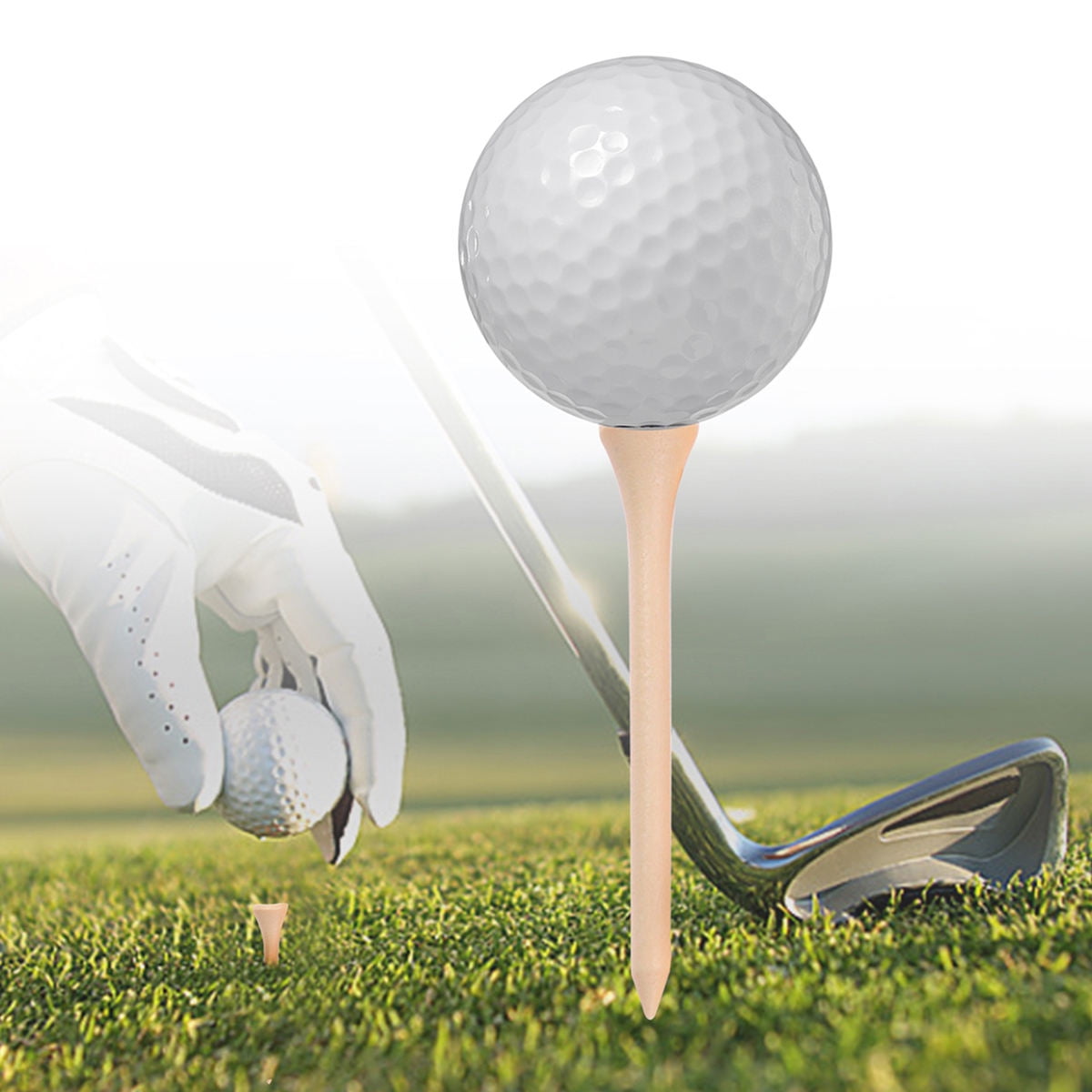 SWETRACE short tees golf Golf Tees Wood for Sports Enthusiasts Outdoor Sports 100pcs/Set - Image 4
