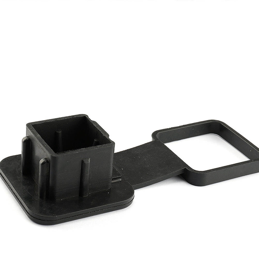 Worgeous Rubber Trailer Tube Protector Insert Tow Trailer Hitch Cover Car Accessories for 18 Inch Receivers (Black) - Image 5
