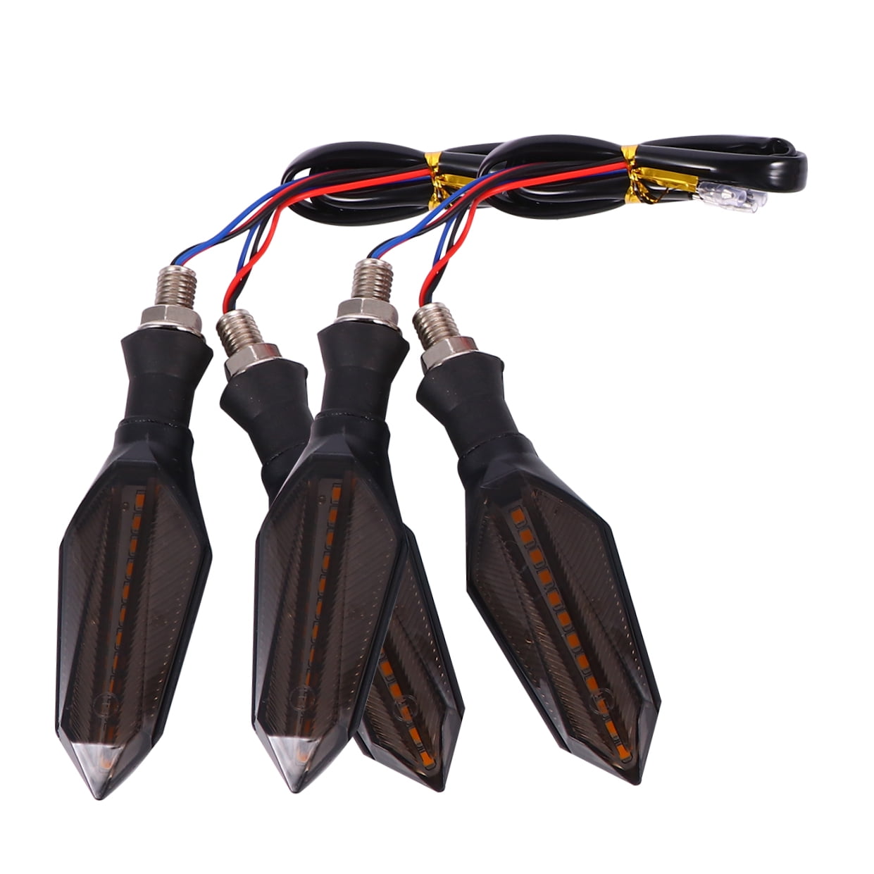 SWETRACE Motorcycle Indicators Blinker Abs 4Pcs Blue - Image 4