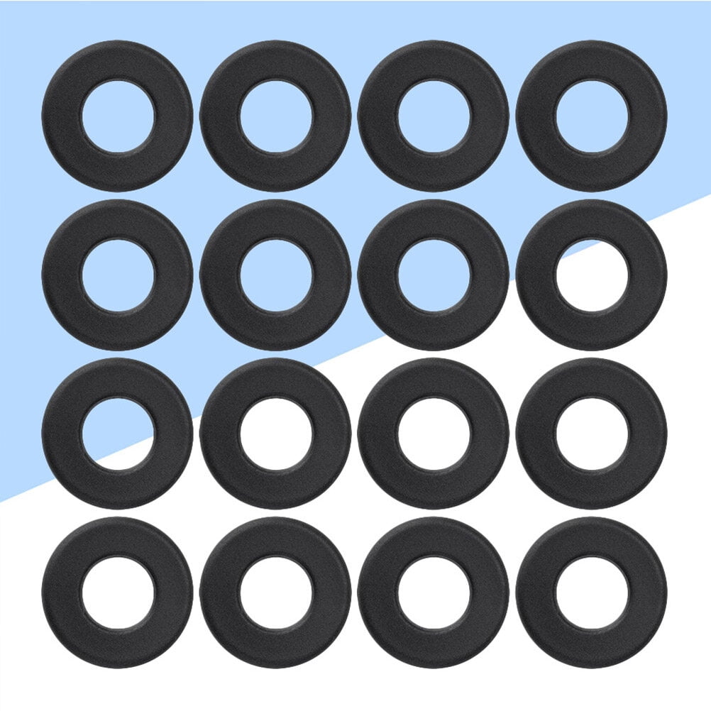 SWETRACE Foosball Tables Equipment 16Pcs 0.66In Black PVC Foosball Table Parts - Image 1