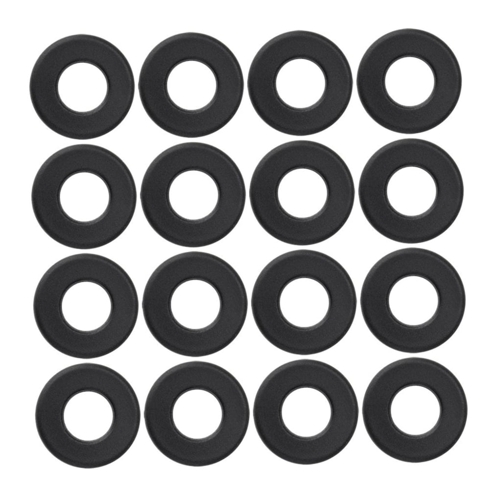 SWETRACE Foosball Tables Equipment 16Pcs 0.66In Black PVC Foosball Table Parts - Image 4