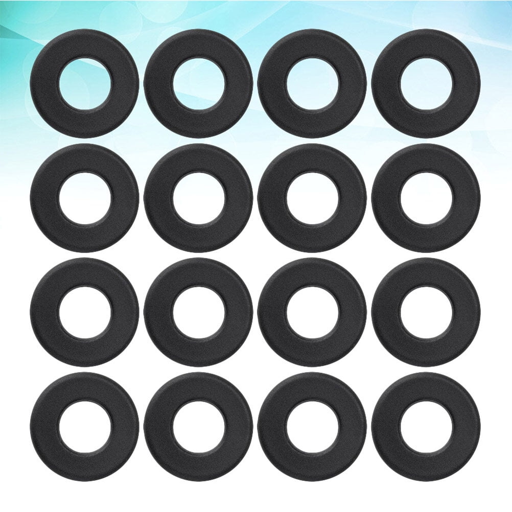 SWETRACE Foosball Tables Equipment 16Pcs 0.66In Black PVC Foosball Table Parts - Image 6