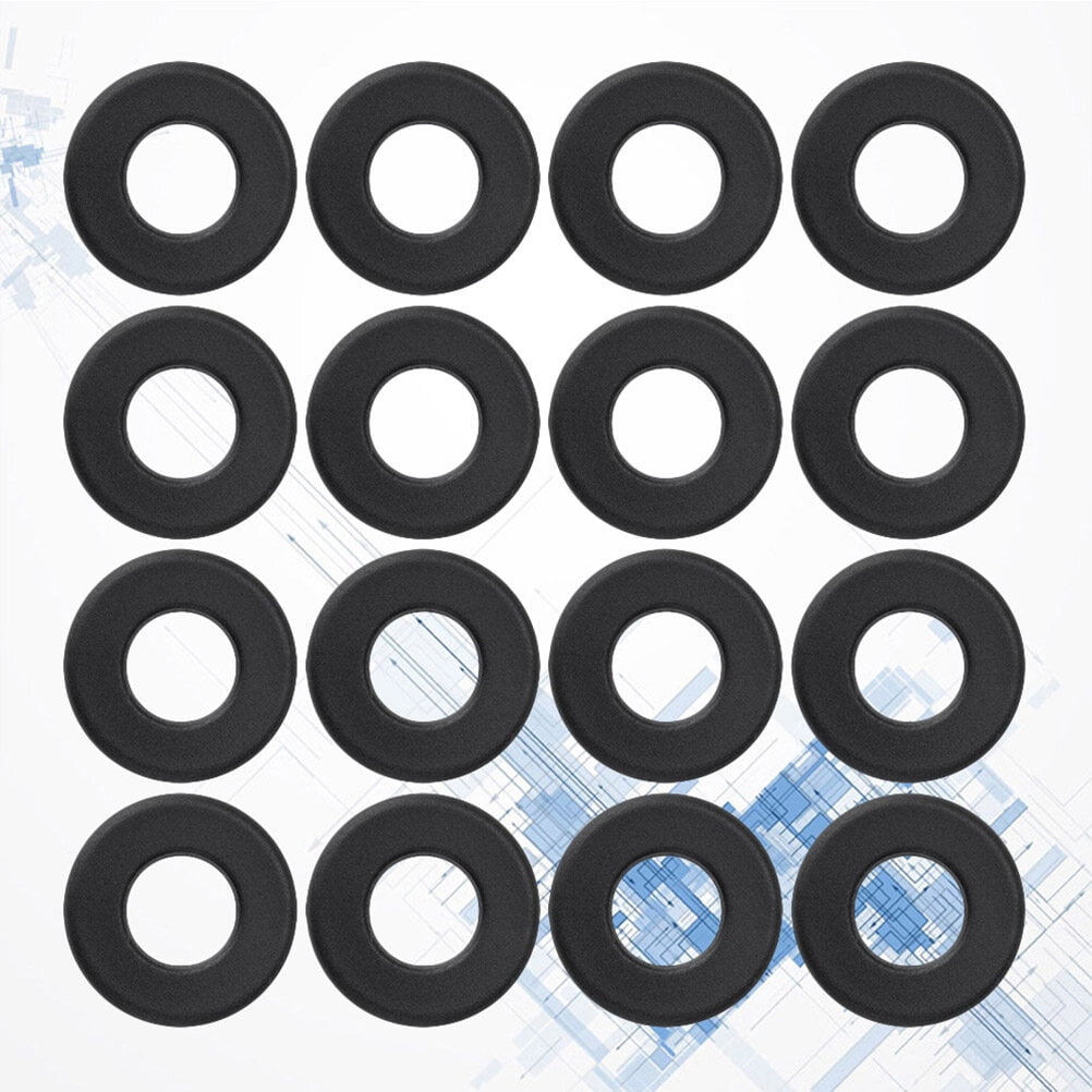 SWETRACE Foosball Tables Equipment 16Pcs 0.66In Black PVC Foosball Table Parts - Image 7