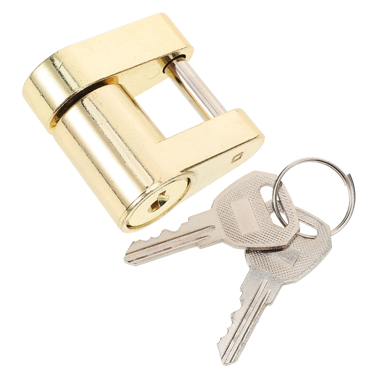 SWETRACE High Security Padlock Zinc Alloy Golden 1Pack For Hitch Security - Image 1
