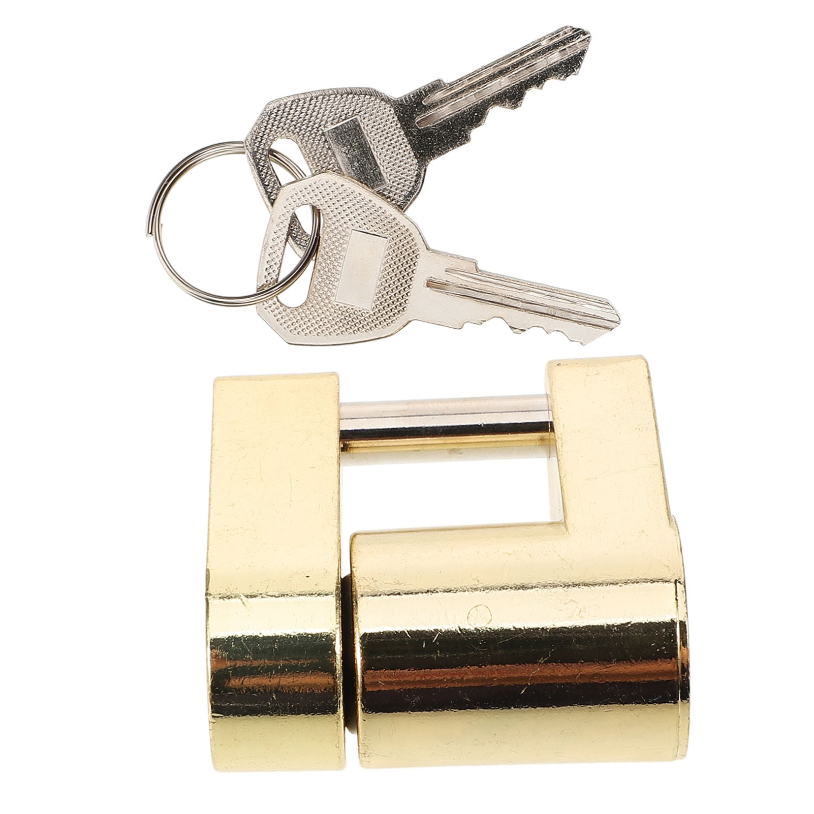 SWETRACE High Security Padlock Zinc Alloy Golden 1Pack For Hitch Security - Image 4