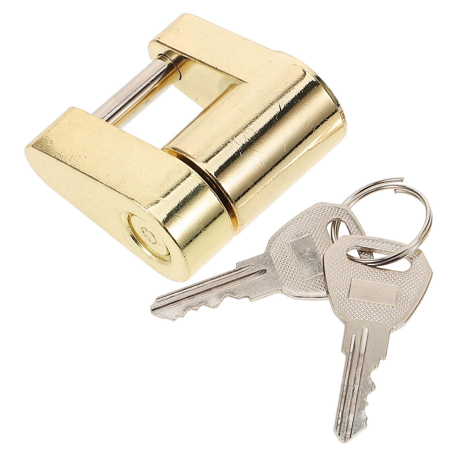 SWETRACE High Security Padlock Zinc Alloy Golden 1Pack For Hitch Security - Image 6
