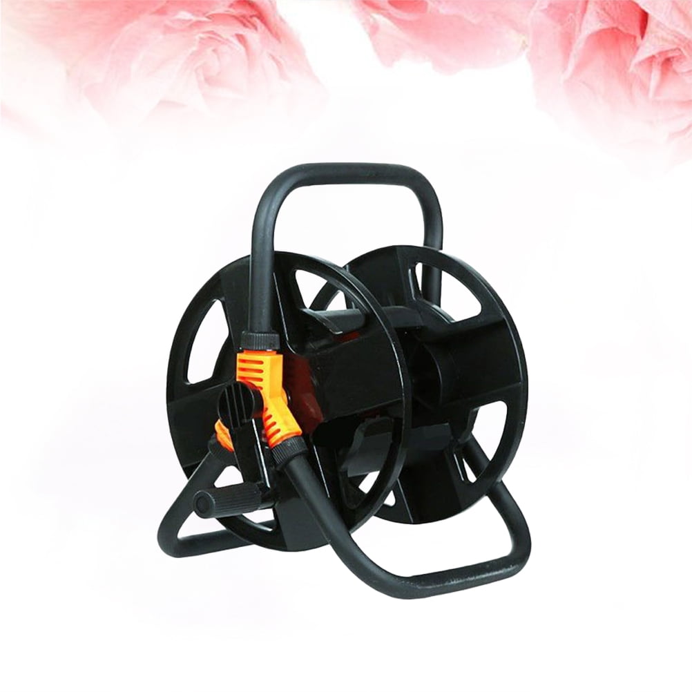 SWETRACE Garden Water Hose Reel Hose Reel Black Stainless Steel 1Pcs - Image 6