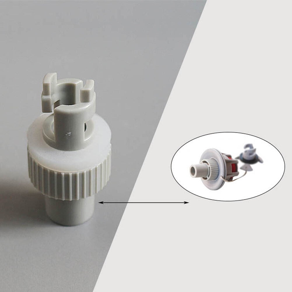 Worgeous Inflatable Pool Pump Adapter Bed Row Inflatable Rowing Boat Air Adaptor Board Stand Up Paddle Kayak Surfing Accessory White - Image 1