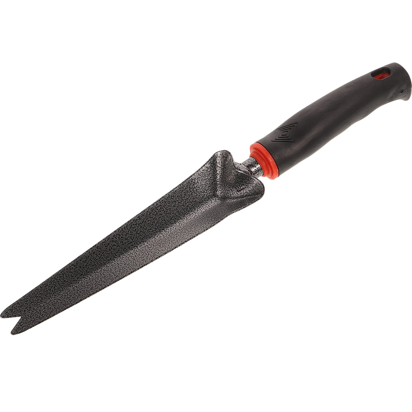 Worgeous Handy Weeder Puller with Stainless Steel Forked Tip for Gardening Ergonomic Wood Handle with Hole Black 2 Pronged - Image 4