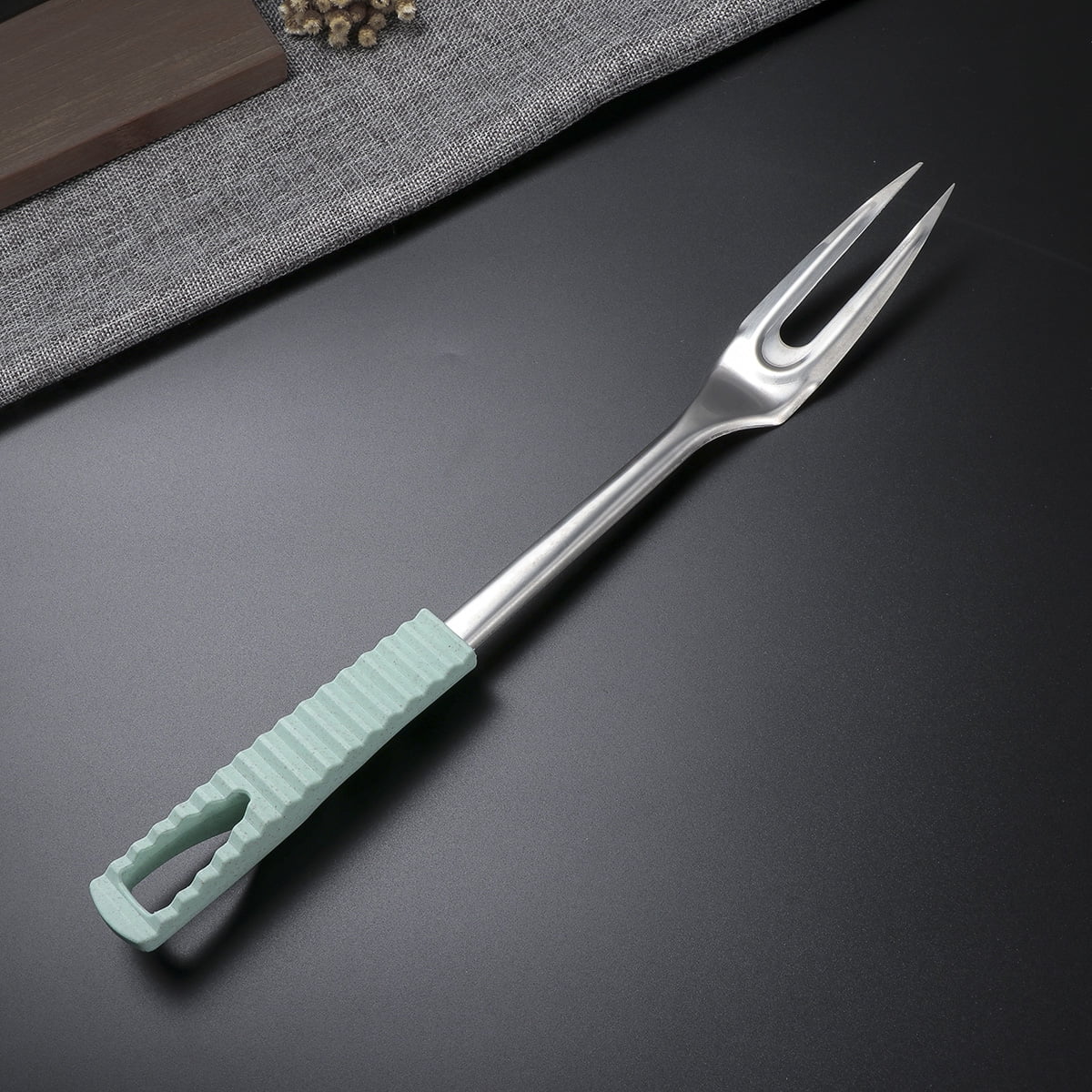 Ortofally Kitchen Utensils Stainless Steel Cooking Tools Heat Resistant Kitchen Gadgets Dishwasher Safe 34.50X3.50X2.00CM Silver - Image 5