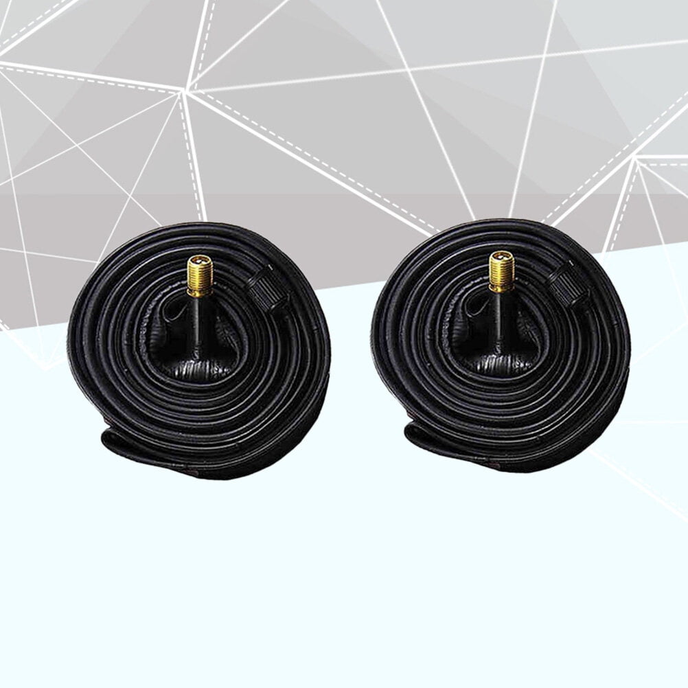 Worgeous Black Rubber Tube for Cycling Use Made from Butyl Material 2pcs 26x1.5 - Image 1