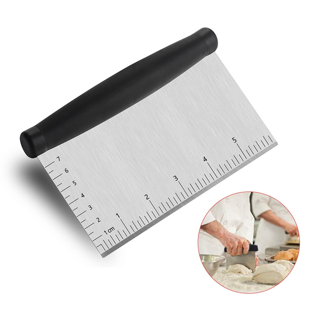 Worgeous 3PCS Stainless Steel Pastry Cutter Dough BBQ Brush Set for Kitchen Home Restaurant - Image 2