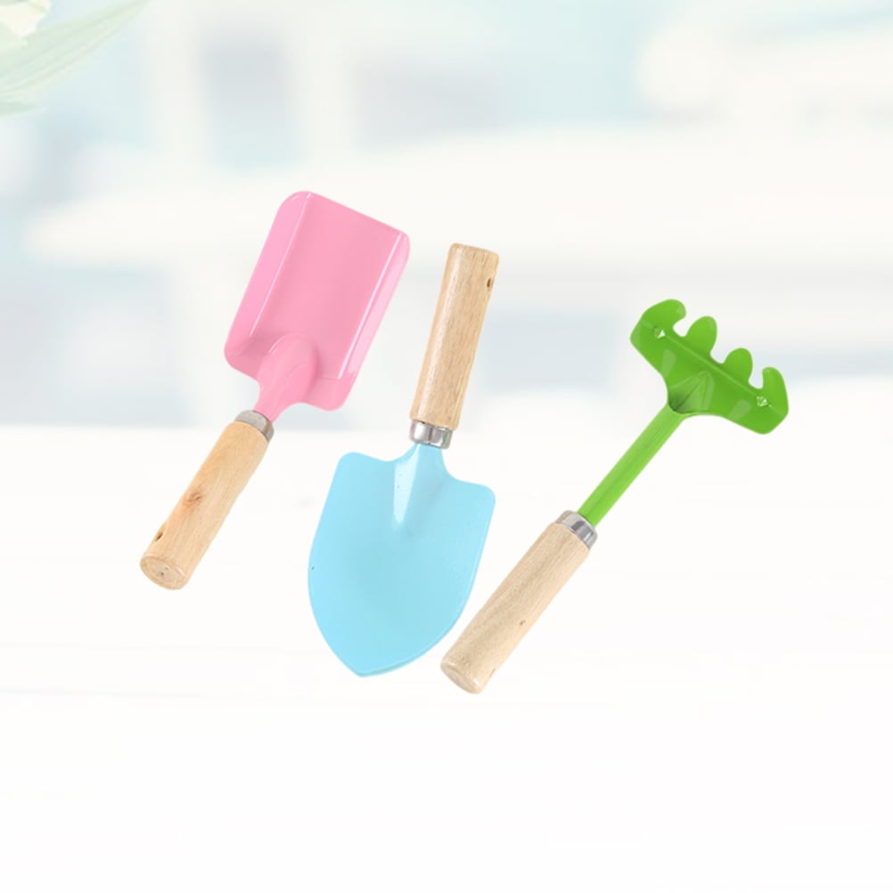 SWETRACE kids digging set Garden Tools Set Iron 3Pcs for Gardening Tools - Image 7