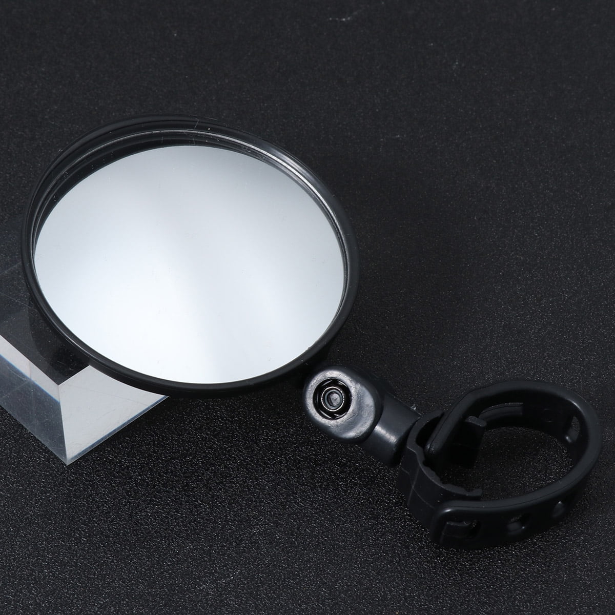 Worgeous Rearview Mirror Cycling Handlebar Mirrors Convex Handles Black - Image 1