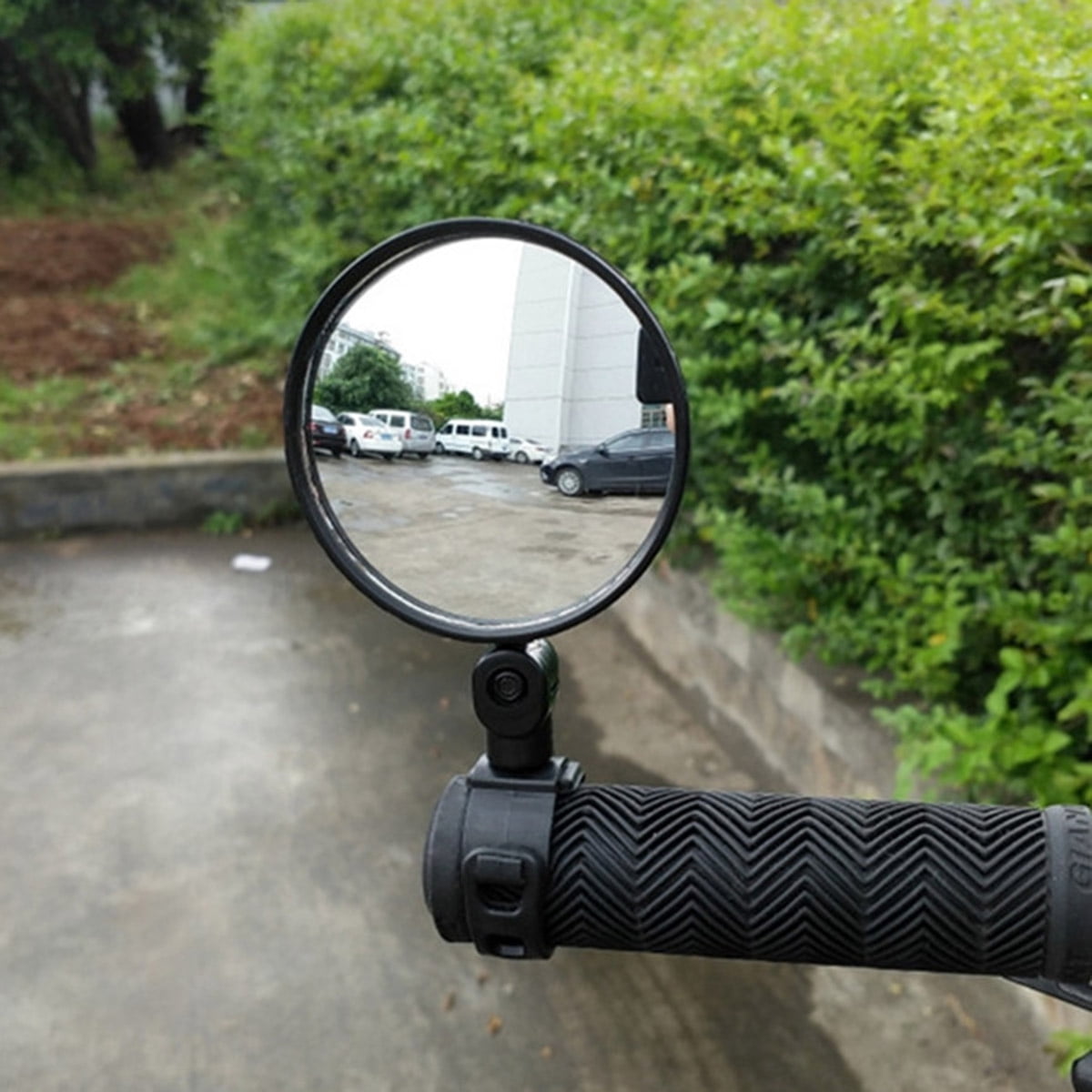 Worgeous Rearview Mirror Cycling Handlebar Mirrors Convex Handles Black - Image 8
