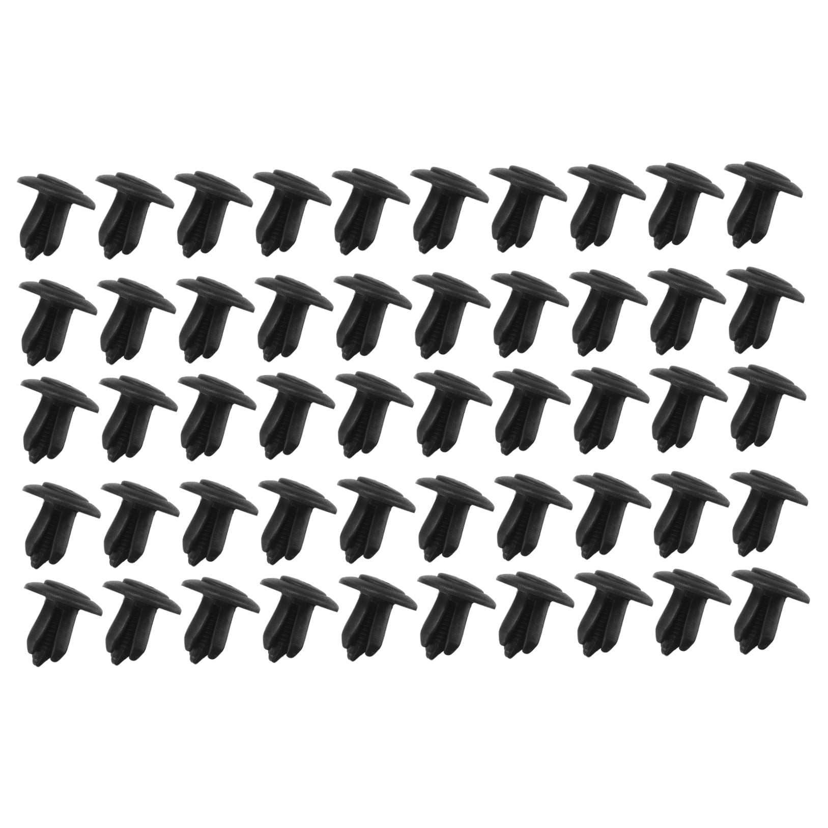 Worgeous 100 Pieces Kick Plate Trim Retainer Car Trunk Fastener Push Pin Rivet Supply - Image 4