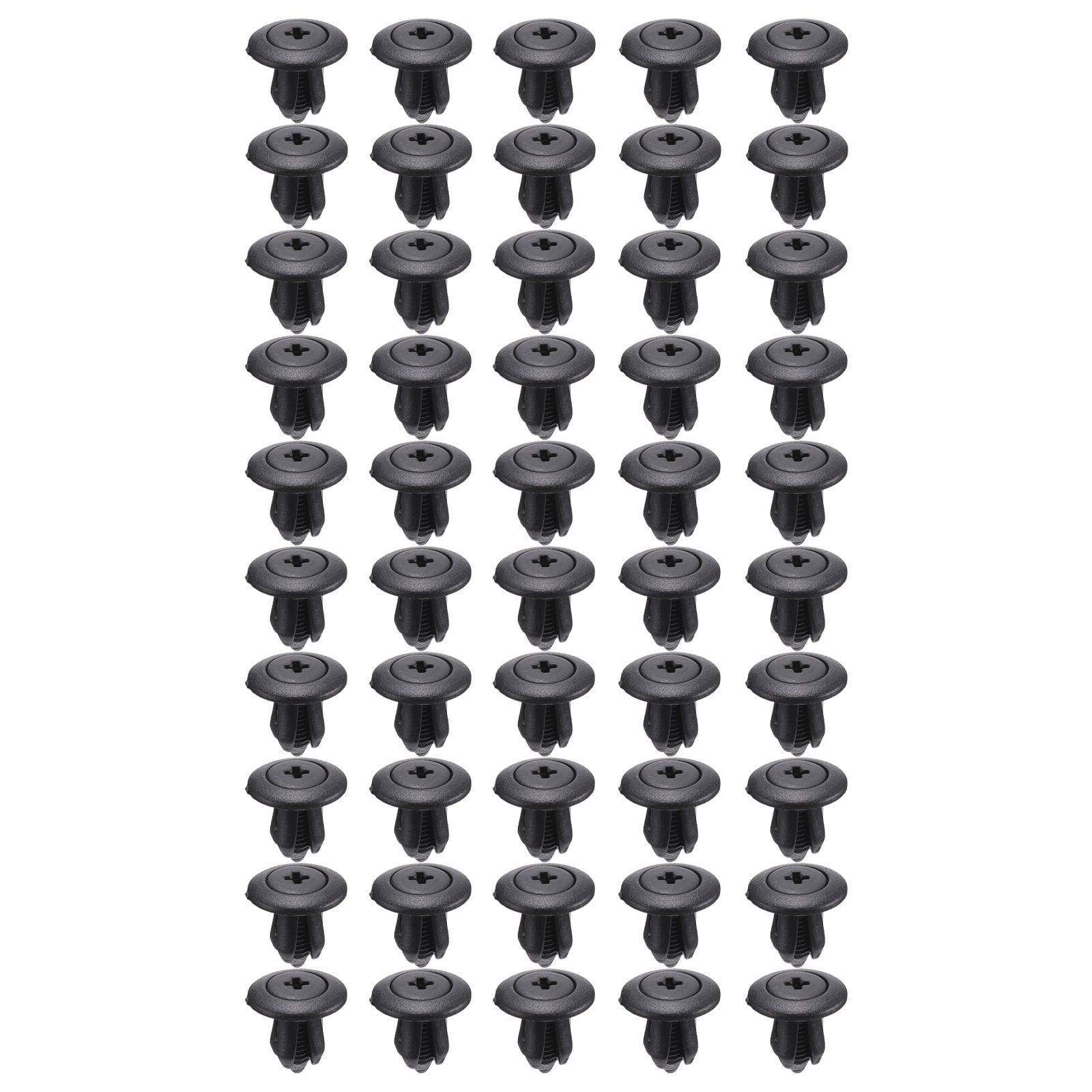 Worgeous 100 Pieces Kick Plate Trim Retainer Car Trunk Fastener Push Pin Rivet Supply - Image 8