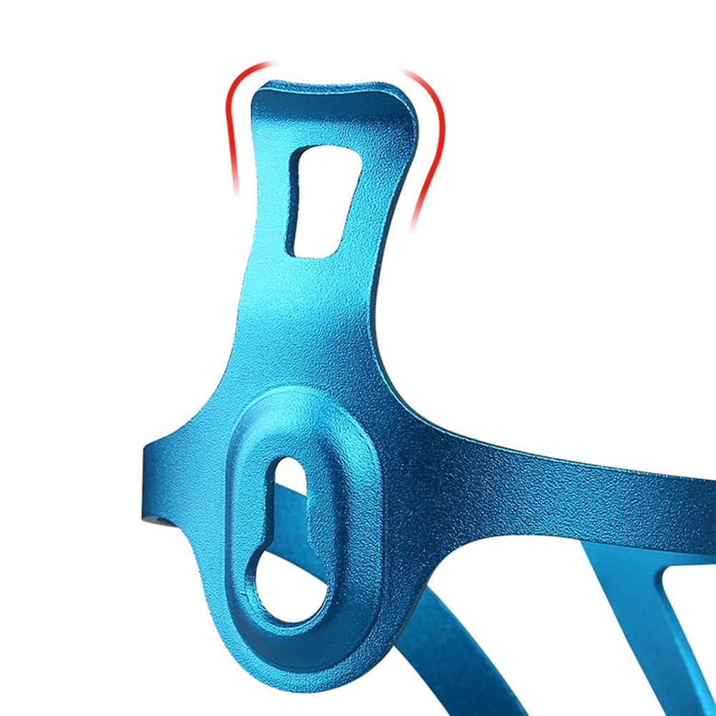 Worgeous Bike Water Bottle Rack Aluminium Alloy Mountain Bike Water Bottle Holder Bike Accessories (Blue) - Image 2