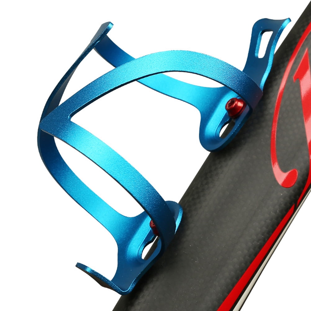 Worgeous Bike Water Bottle Rack Aluminium Alloy Mountain Bike Water Bottle Holder Bike Accessories (Blue) - Image 7