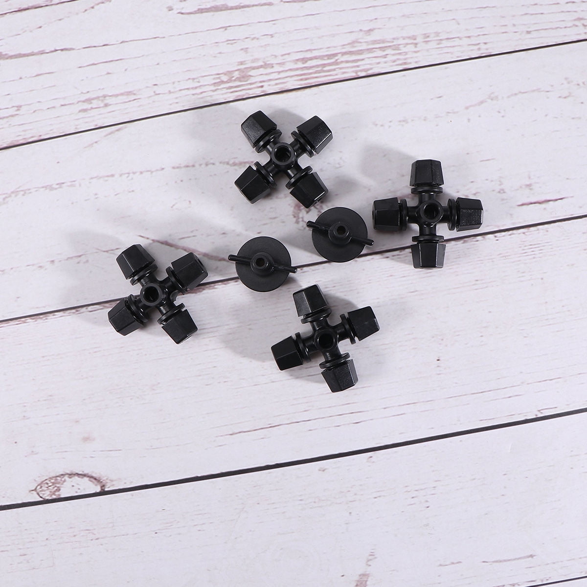 Worgeous Drip Irrigation Nozzle for Garden Use Black Plastic 20 Pieces Miniature Sprinklers - Image 1
