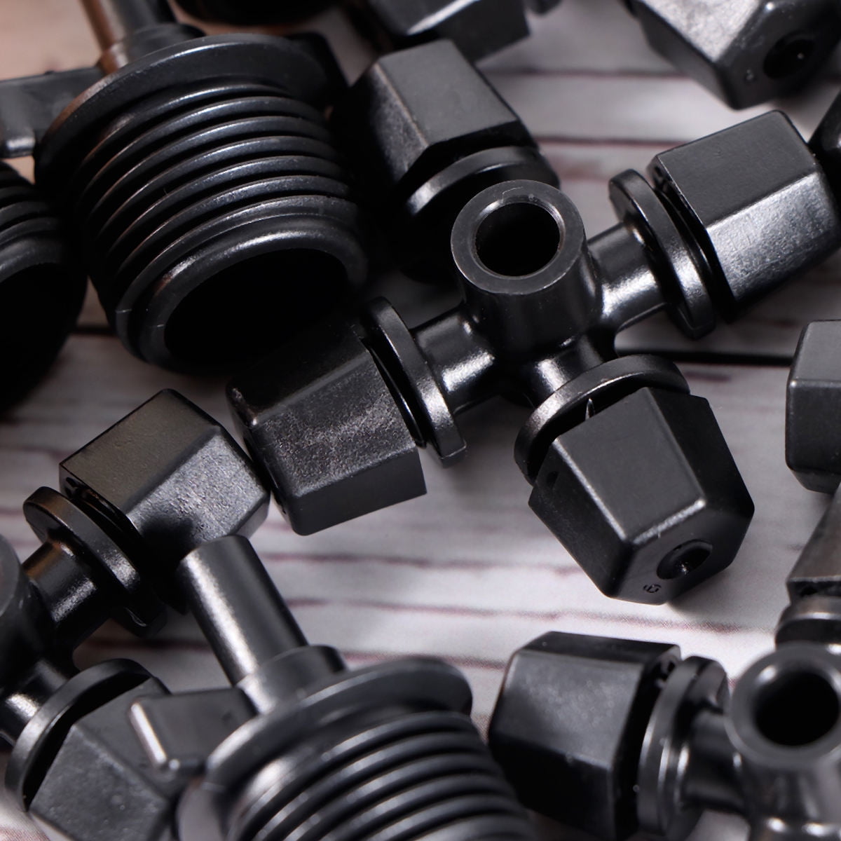 Worgeous Drip Irrigation Nozzle for Garden Use Black Plastic 20 Pieces Miniature Sprinklers - Image 5