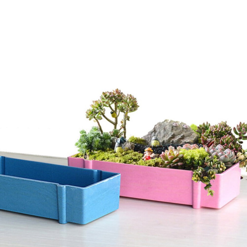Worgeous Succulent Flower Pot Houseplant Indoor Large Pots Planter for Plants Pink - Image 3