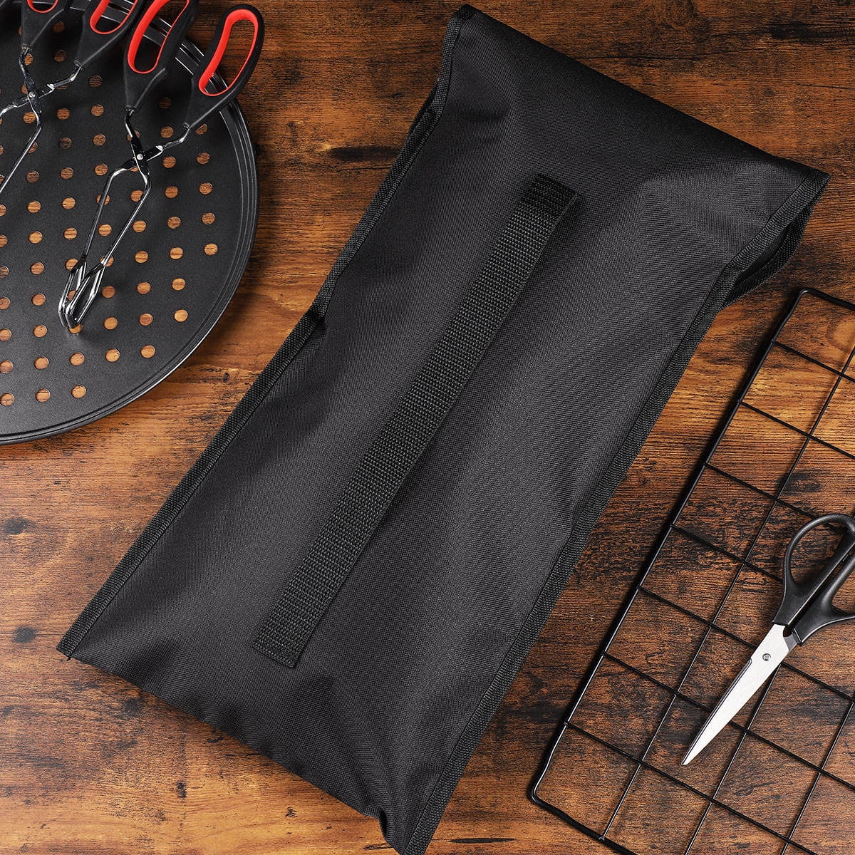 Worgeous 2pcs Grill Utensil Storage Bag,Bbq Tool Storage Bags Portable Barbecue Hardware Tool Holder Pouch,Foldable Grill Accessory Storage Bag Camping Utensil Bags - Image 7