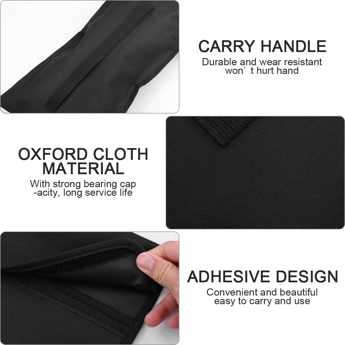 Worgeous 2pcs Grill Utensil Storage Bag,Bbq Tool Storage Bags Portable Barbecue Hardware Tool Holder Pouch,Foldable Grill Accessory Storage Bag Camping Utensil Bags - Image 8