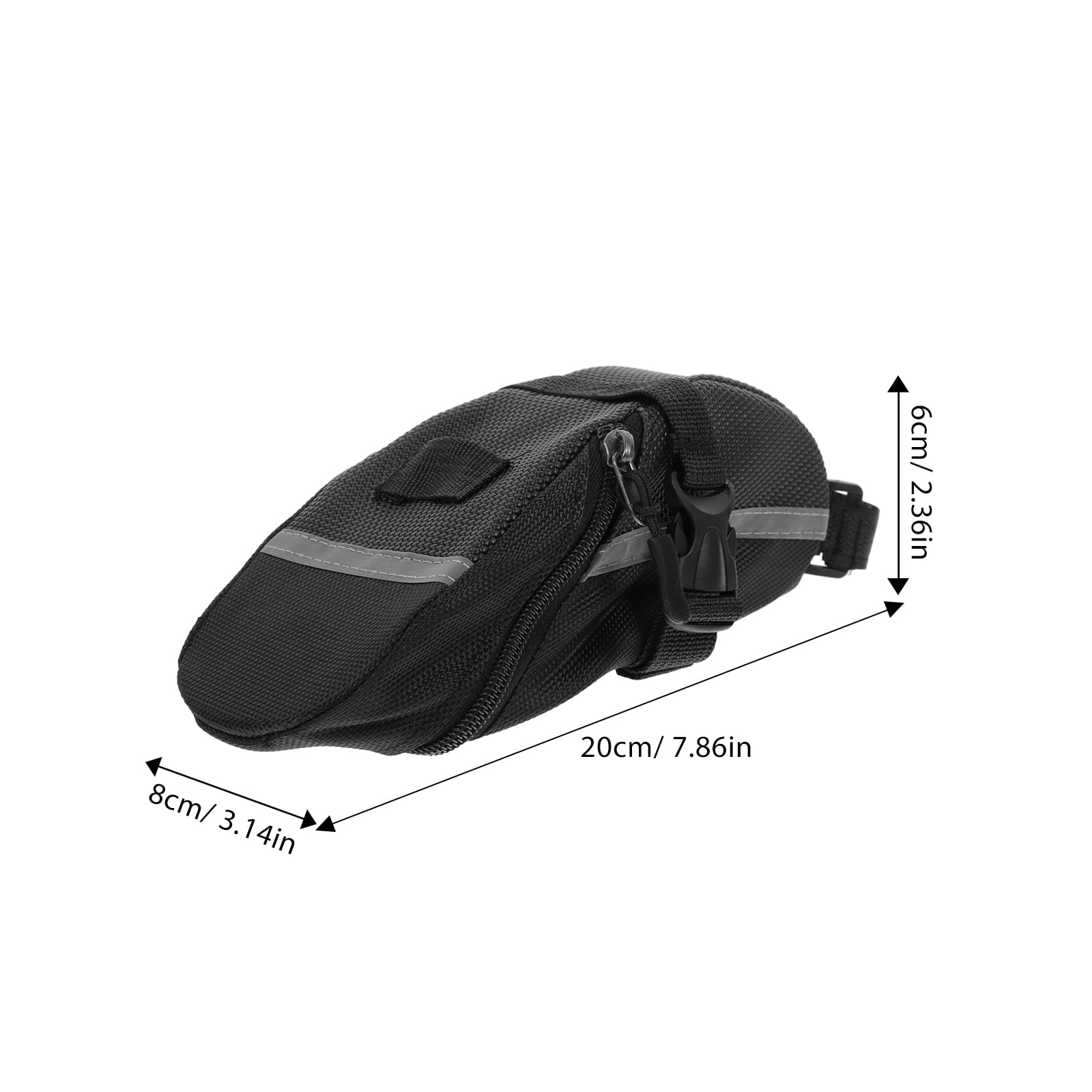 SWETRACE Cycling Tail Bag Bike Rear Bag for Cyclists Outdoor Cycling 1Set - Image 2